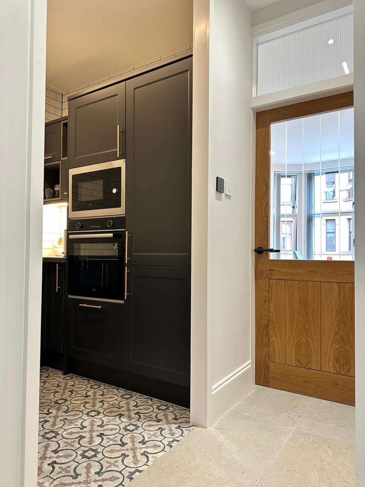Glasgow West End Tenement Apartment Exterior foto