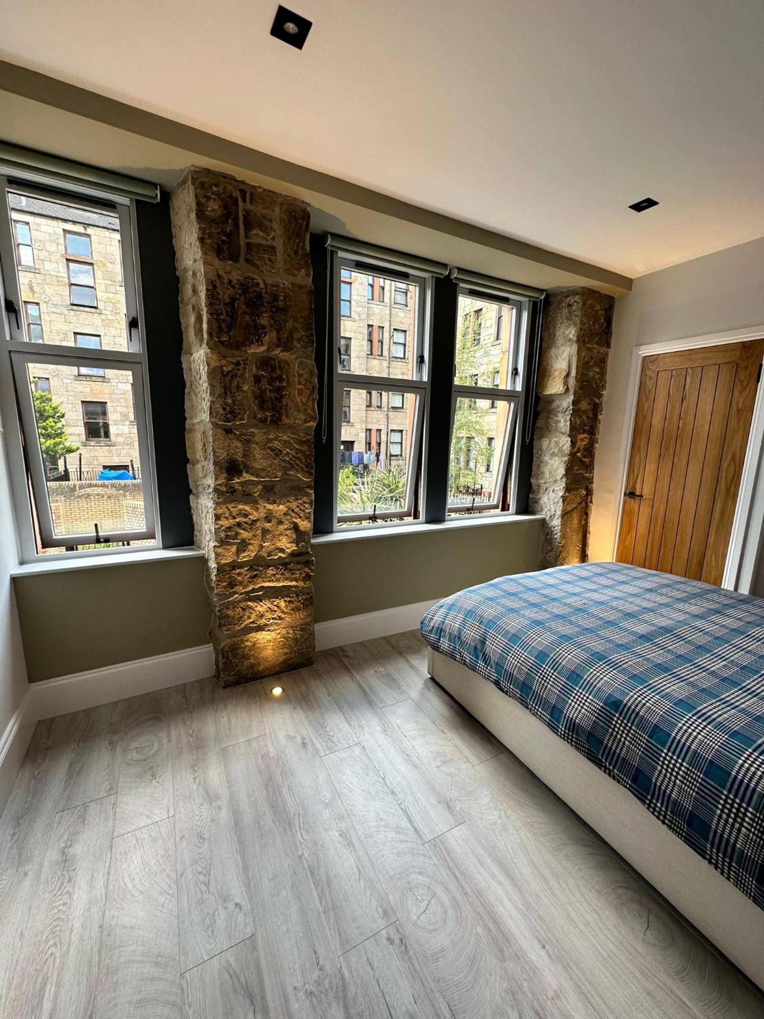 Glasgow West End Tenement Apartment Exterior foto
